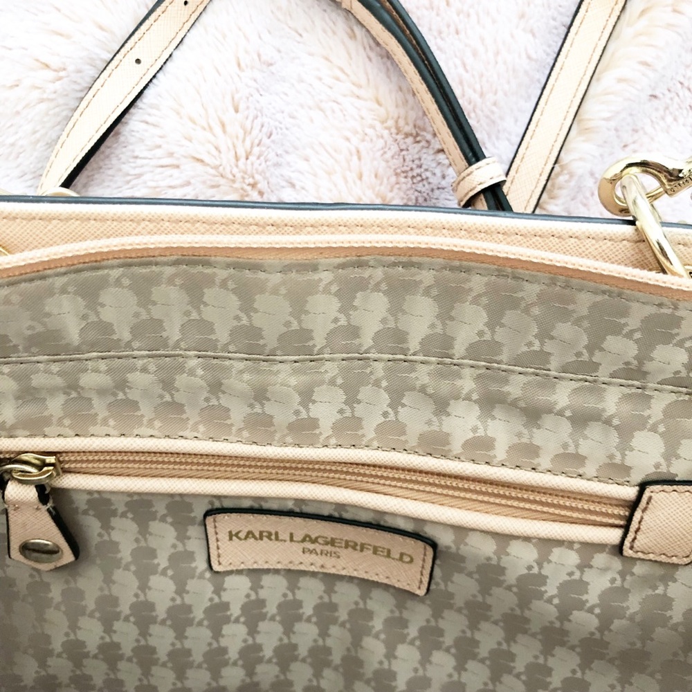 Karl Lagerfeld Paris Blush Purse - Picture 8 of 8